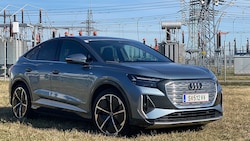 Der Audi Q4 e-tron ist als Sportback schneller lieferbar als die SUV-Version. (Bild: Stephan Schätzl)