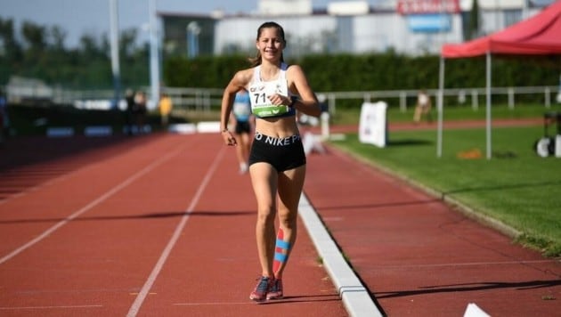 Die 16-jährige Geherin Theresia Mohr startet kommende Woche bei der U18-Europameisterschaft in Jerusalem. (Bild: Österreichischer Leichtathletikverband)