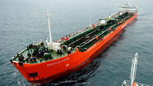 Die Hälfte des russischen Öls wird in Tankern exportiert, der Rest geht über Pipelines. (Bild: AFP)