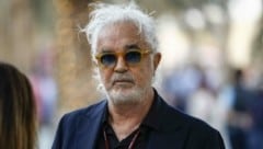 Flavio Briatore vor dem Grand Prix von Bahrain im März 2022 (Bild: www.photopress.at)