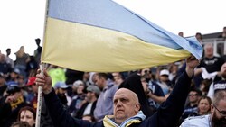 Ukraine-Fahne (Bild: AP)