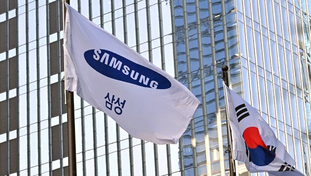 Vor dem Hintergrund sich erholender Halbleiterpreise erwartet Samsung eine Verzehnfachung seines Gewinns. (Bild: AFP)