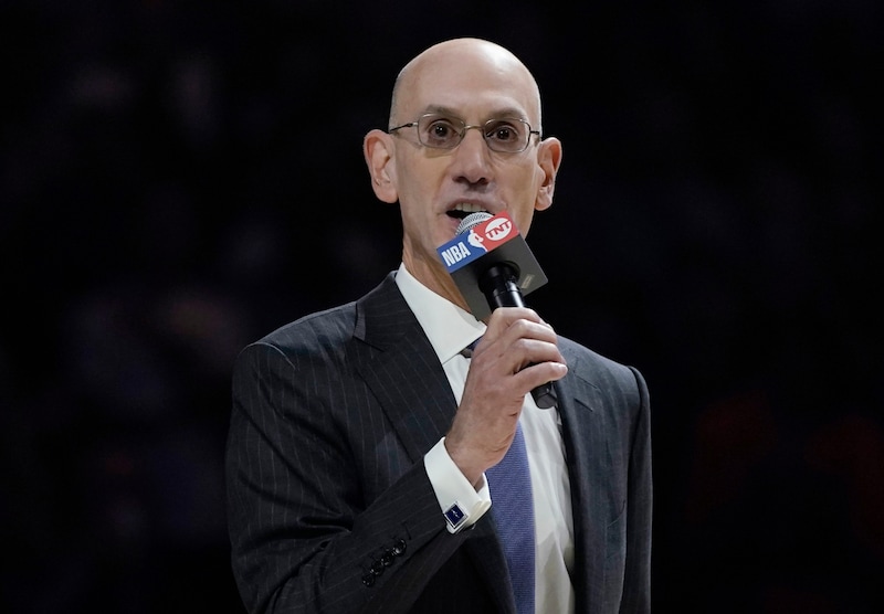 NBA boss Adam Silver (Bild: AP)