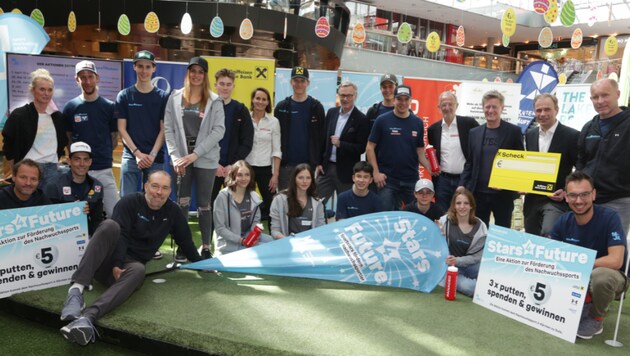 Die Stars und die Futurestars im Atrio Villach. (Bild: MJK/Dieter Wajand)