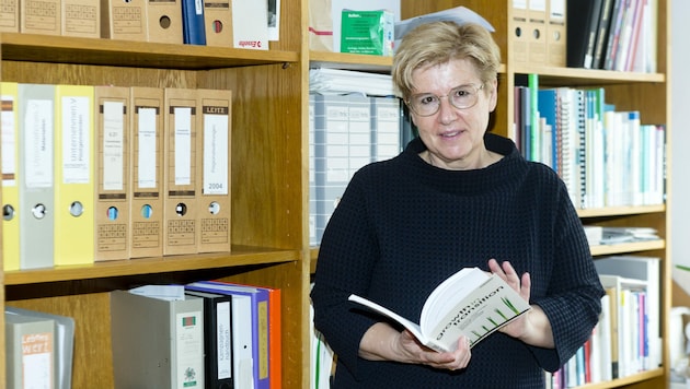 Dr. Kriemhild Büchel-Kapeller ist seit 1996 im Büro für Freiwilliges Engagement und Beteiligung (eine Abteilung des Landes) in den Bereichen „Nachhaltige Gemeinde- und Regionalentwicklung“, „Bürgerschaftliches Engagement“ und „Sozialkapital“ tätig. (Bild: Mathis Fotografie)