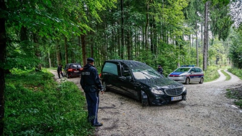 28. August 2021, Grödig: Slavica G. wird erstochen am Fuß des Untersberges gefunden. Tatwaffe war ein Schraubenzieher. (Bild: Tschepp Markus)