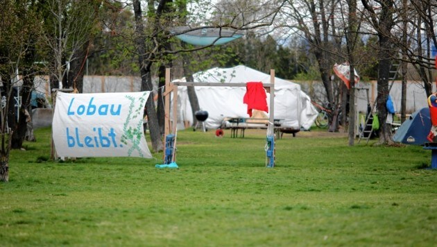 Am Samstag stand eigentlich eine Art Training in Guerillataktik im Camp am Programm. (Bild: Gerhard Bartel)