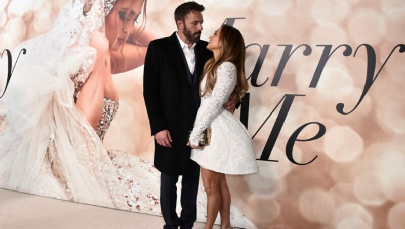 Jennifer Lopez und Ben Affleck (Bild: Jordan Strauss/Invision/AP)