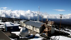 Das Mauna-Loa-Observatorium auf Hawaii (Bild: NOAA)