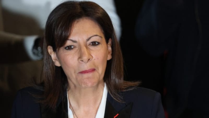 Die Sozialisten stürzten mit ihrer Kandidatin, der Pariser Bürgermeisterin Anne Hidalgo, auf rund 2 Prozent ab. (Bild: AFP)