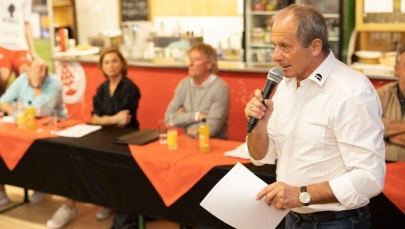 Hubert Domigs Wahl sorgte dafür, dass auf der Vorstandsebene des FC Dornbirn kein Stein auf dem anderen blieb. (Bild: Maurice Shourot)