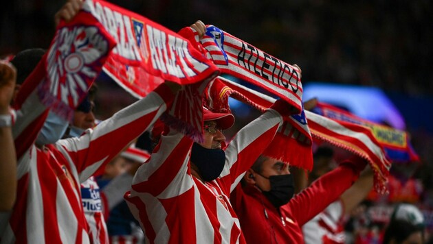 Fans von Atletico Madrid (Bild: AFP)