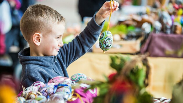 Ostern steht vor der Tür – da sind bemalte Eier ein Muss. (Bild: Astrid Knie)