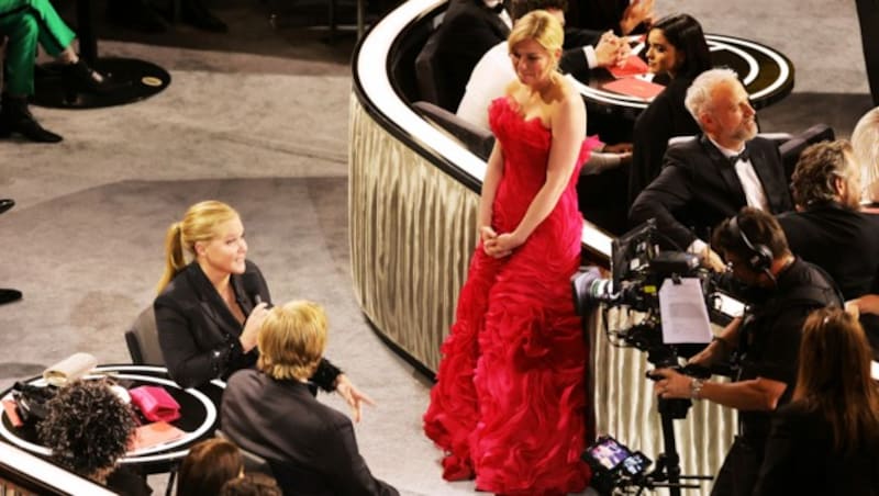 Amy Schumer machte bei der Oscar-Gala einen Witz über Kirsten Dunst - und erhielt dafür Morddrohungen. (Bild: 2022 Getty Images)