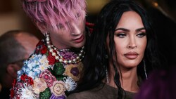 Ärger im Paradies? Megan Fox war bei einer Preisgala in Los Angeles nicht gut auf ihren Verlobten Machine Gun Kelly zu sprechen. (Bild: ImagePressAgency / Action Press / picturedesk.com)