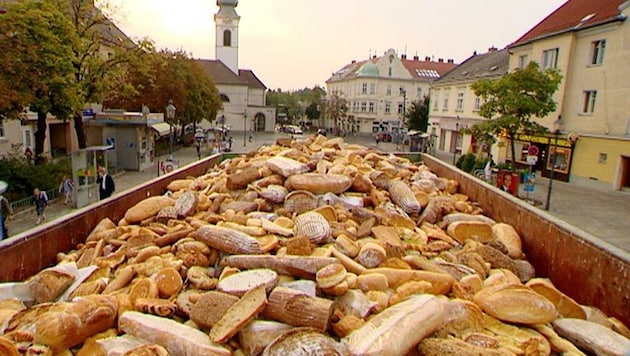 Sogar unser wertvolles tägliches Brot landet zu oft im Müll. (Bild: -)