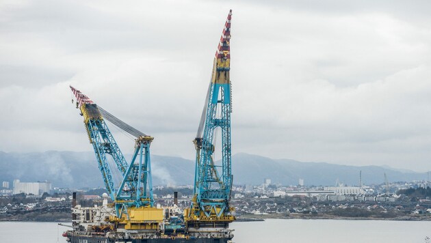 Die „Saipem 7000“ hatte einen technischen Defekt. (Bild: Carina Johansen / NTB)