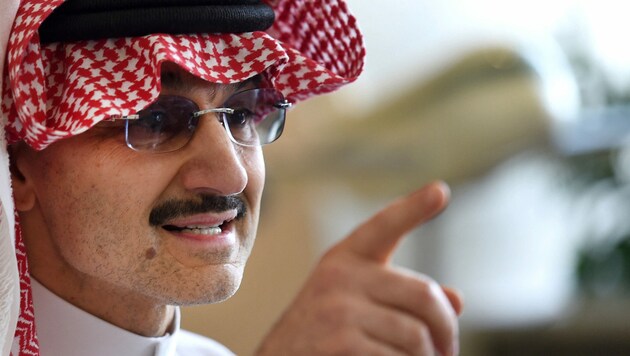 Prinz Al-Walid bin Talal (Bild: AFP)