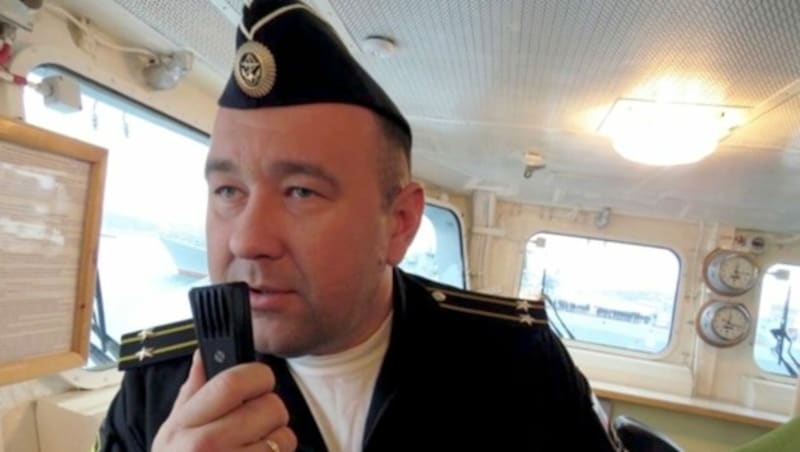 Ukrainischen Angaben zufolge sank der Kapitän mit seinem Schiff. (Bild: Ukraine State Border Guard Control)