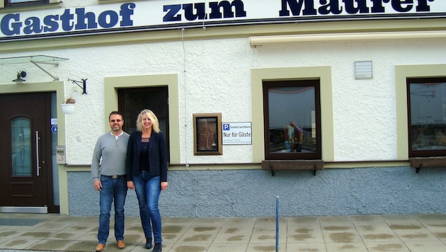 Anfang Februar wurde der Gasthof „Zum Maurer“ eröffnet, es gibt zur Freude der Betreiber bereits einige Stammkunden. (Bild: Peter Bernthaler)
