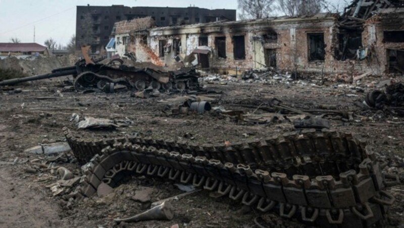 Die Kämpfe toben derzeit vor allem in der Ostukraine weiter. (Bild: AFP)