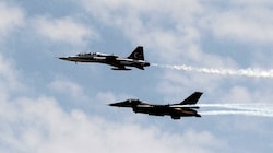 Türkische Kampfjets überfliegen fast täglich bewohnte Inseln in Griechenland. (Bild: AFP)
