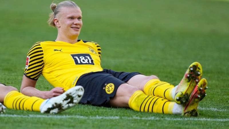 Erling Haaland (Bild: AP)