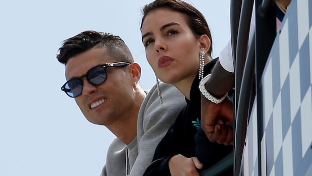 Sorgen bei Cristiano Ronaldo und Georgina Rodriguez. (Bild: AP)