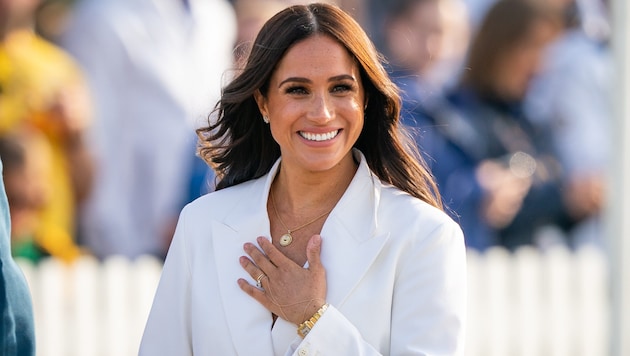 Herzogin Meghan Markle bei den Invictus Games in Den Haag (Bild: Aaron Chown / PA / picturedesk.com)