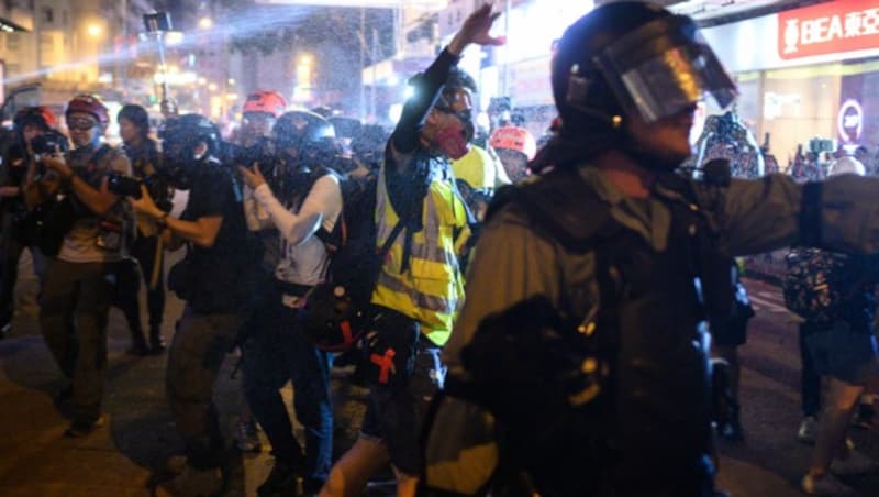 Protest in Hongkong im Jahr 2019 (Bild: Philip FONG / AFP)