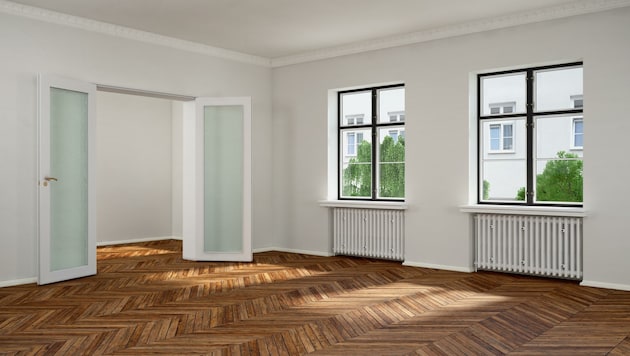 Ist da jemand? Nein. Zehntausende Wohnungen in Wien sind leer und ungenutzt. Sie dienen Anlegern. (Bild: marog-pixcells)