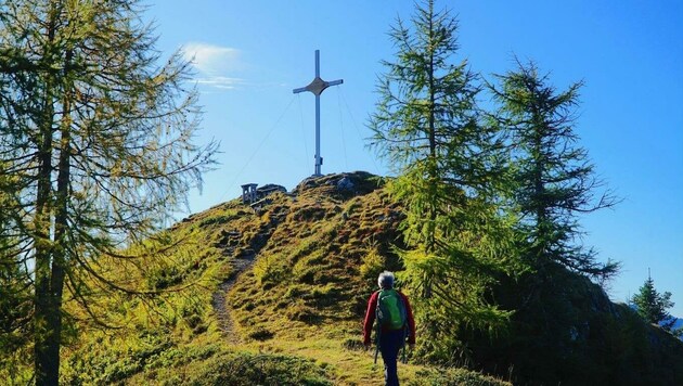 Der Jukbichl in den Gailtaler Alpen ist Ziel der Wanderung (Bild: Wallner Hannes)