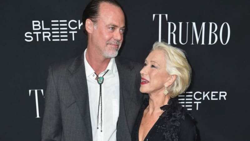 Rio Hackford und Helen Mirren (Bild: APA/Alberto E. Rodriguez/Getty Images/AFP)