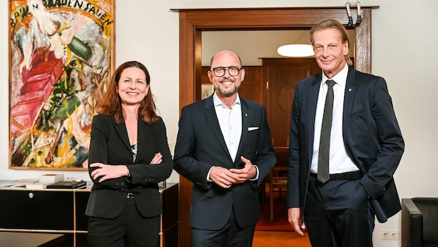 Mit Gerhard Sailer hat Ritsch bereits den dritten Stadtamtsdirektor. (Bild: Udo Mittelberger)