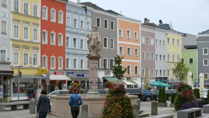 In Ried/Innkreis ist ein Neubau geplant. (Bild: Wolfgang Spitzbart)