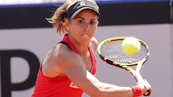 Julia Grabher musste ihr Viertelfinale in Turin aufgeben. (Bild: GEPA)