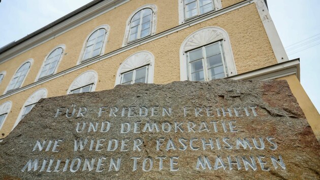 Das Hitler-Geburtshaus in Braunau (Bild: Pressefoto Scharinger © Daniel Scharinger)