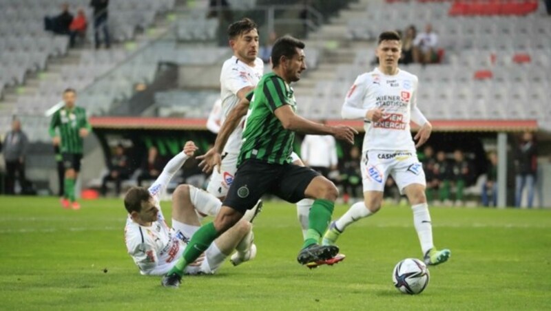 Ronivaldo & Co. warten weiter auf die Gehälter. (Bild: Christof Birbaumer)