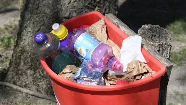 Ab Jänner sollten Plastikflaschen nicht mehr im Müll landen (Bild: P. Huber)