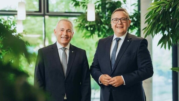 Christian Purrer (li.) und Martin Graf (Bild: Energie Steiermark)