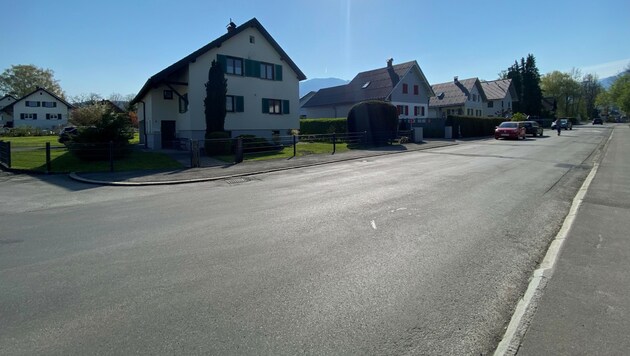 Noch heute sehen sich die Häuser im Dornbirner Arbeiterviertel sehr ähnlich. (Bild: sos)