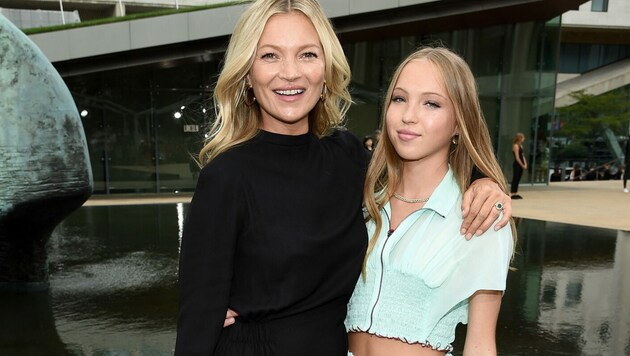 Kate Moss mit Tochter Lila Moss (Bild: 2019 Getty Images)