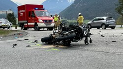 Der Deutsche wurde in die Klinik Innsbruck geflogen. (Bild: Zeitungsfoto.at/Team)