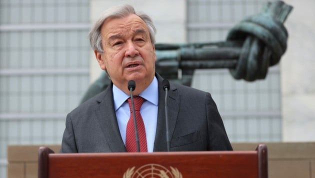 Der UNO-Generalsekretär möchte aktiv dazu beitragen, dass die Waffen künftig wieder schweigen. (Bild: AFP/Getty Images/Michael M. Santiago)