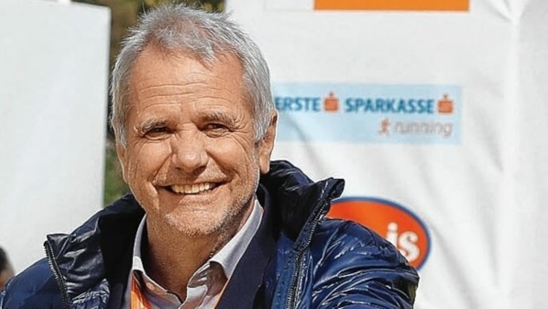 Wolfgang Konrad, Veranstalter des Vienna City Marathon, sprach von einer unglaublichen Leistung. (Bild: KRISTIAN BISSUTI)