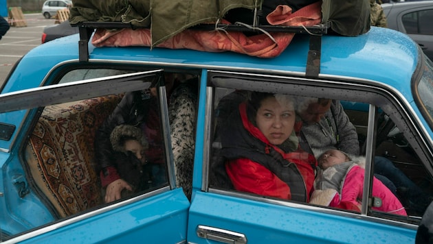 Millionen Ukrainer haben das Land seit Kriegsbeginn verlassen. (Bild: AP Photo/Leo Correa)