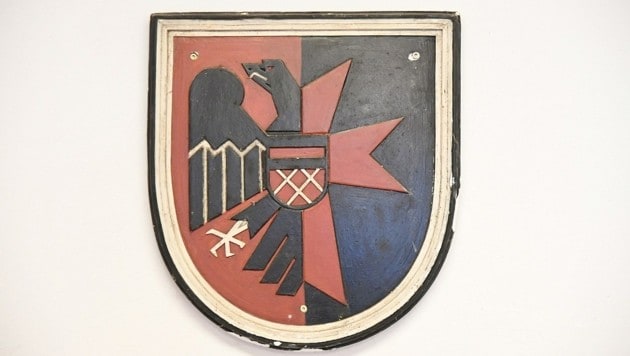 El escudo de armas de los viejos austriacos alemanes de los Sudetes.  (Imagen: P. Huber)