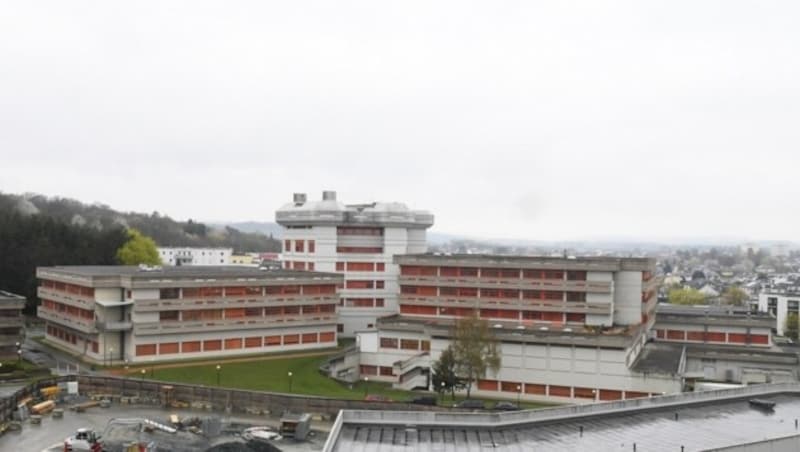 Das alte Krankenhaus Oberwart (Bild: P. Huber)