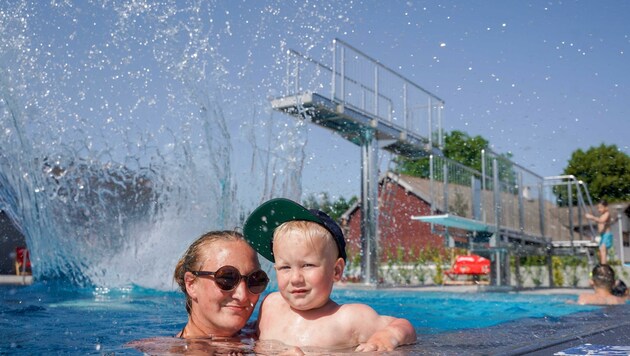 Das Freibad in Mauerkirchen wird mit Hilfe des Landes saniert (Bild: Scharinger Daniel)