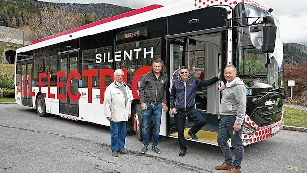 Die Bürgermeister und Touristiker sind sich einig, was die emissionsfreie mobile Zukunft im Lieser-/Maltatal betrifft. (Bild: ROLAND_HOLITZKY)